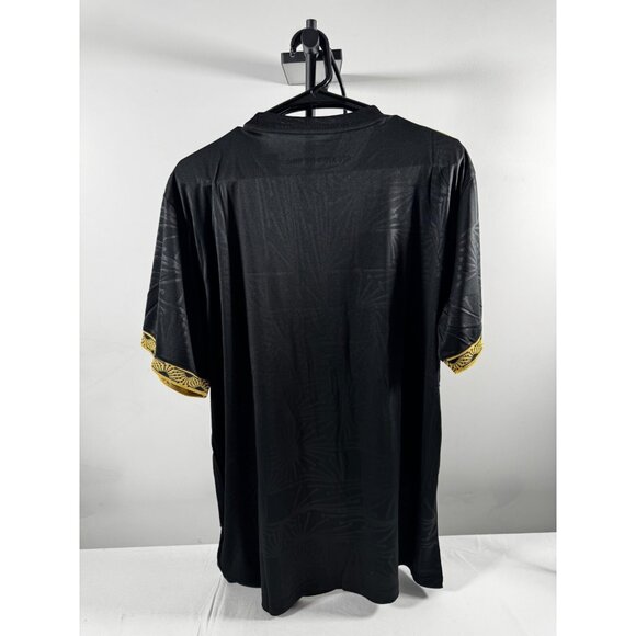 Adidas Mexico De Oro Jersey Black Gold 3XL Trefoil Retro P95985 BNWT Slim Fit - Picture 6 of 6
